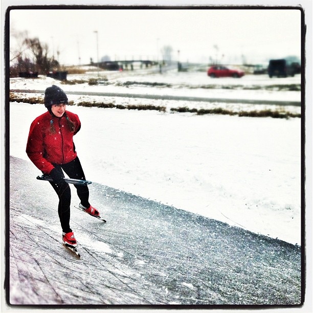 Waterland-Oost toertocht. #natuurijs #schaatsen #Schellingwoude