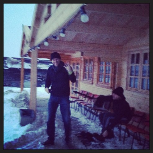 Bijna klaar voor de start #thesinge #natuurijs /cc @w20e @helmantel