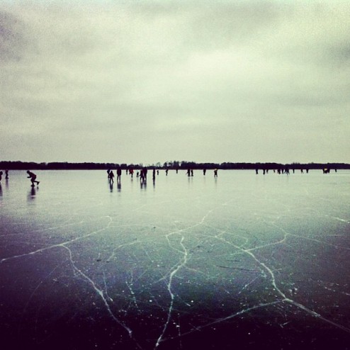 #ice #igersholland #iceskating #nannewiid #friesland #ijs #natuurijs #winter
