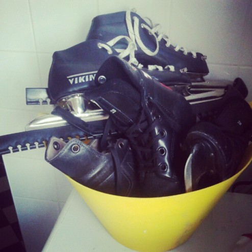 Dit weekend schaatsen!! #natuurijs #hengelo