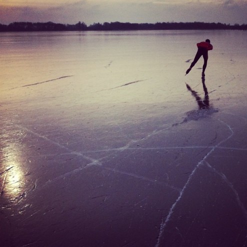 Lonely skater...