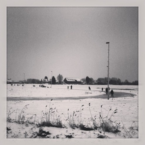 #schaatsen #natuurijs #nooitgedacht #oudenhoorn