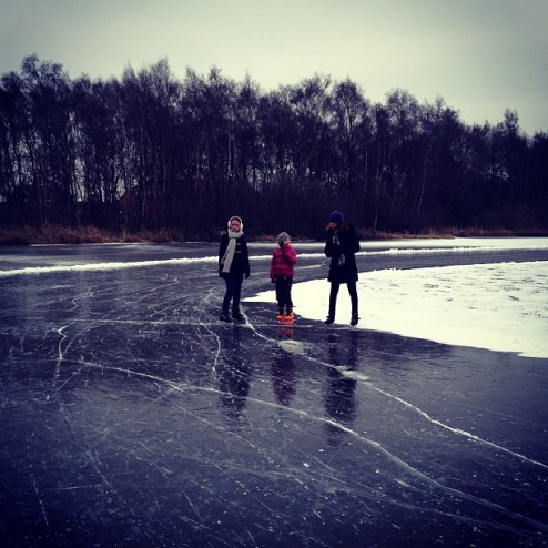 #schaatsen #natuurijs