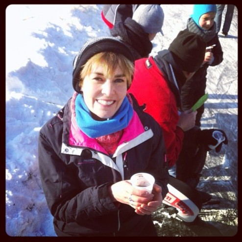 40km canal skating day - and my first medal!  #throwbackthursday #tbt  #speedskating #natuurijs #40km  #skating #schaatsen #netherlands