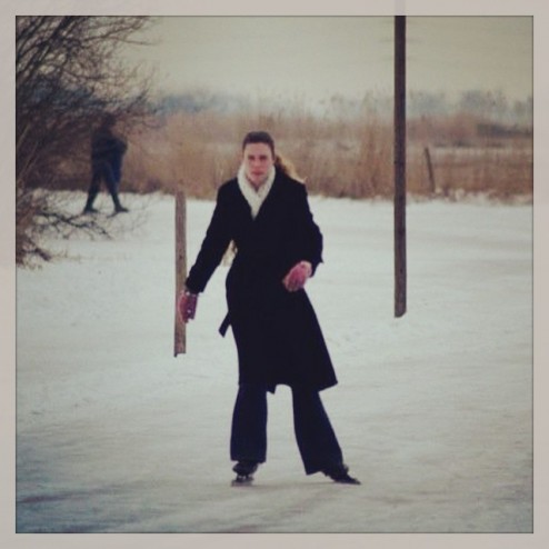 Winter us coming in The Netherlands! This image is from two years ago! #ice #iceskating #winter #thenetherlands #netherlands #holland #nederland #schaatsen #schaats #ijs #natuurijs #poppenwier #noren #sneeuw #snow #cold #koud #friesland #fryslan