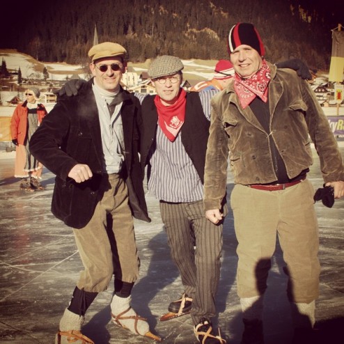 Zo'n 60 jaar geleden op de Weissensee?! #folklore #schaatsen #natuurijs