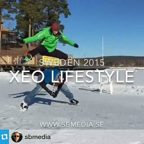 #Repost @sbmedia
???
#XEOLifestyle in #Falun #Sweden @xeolifestyle @runnwinterweek @frambyudde #lakerunn #sbmedia #film #natuurijs #frambyudde #freestyleoneice #frozenlake