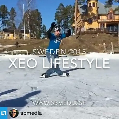 #Repost @sbmedia
???
#XEOLifestyle in #Falun #Sweden #frambyudde #lakerunn @runnwinterweek @frambyudde @xeolifestyle #sbmedia #visitsweden #natuurijs #Runn #runnwinterweek #film #movie