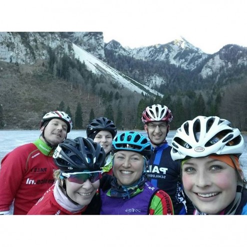 Mountainbike ritje naar de Frillensee #inzell #natuurijs #paletschilderwerken #mkbasicsnl #vivapalet