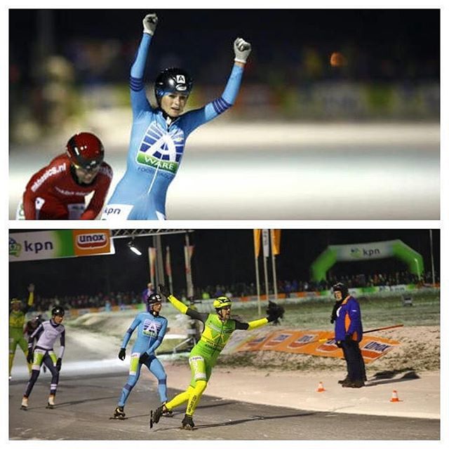 Gary Hekman wint eerste natuurijsmarathon van dit seizoen in #haaksbergen , Irene Schouten sterkste vrouw. #garyhekman #ireneschouten #marathonschaatsen #schaatsen #instagram #schaatsnieuws #iceskating #icespeedskating #ice #natuurijs