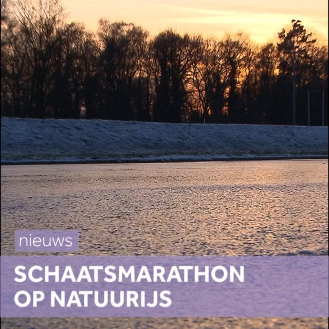 Voor een marathon op natuurijs moet er ten minste drie centimeter ijs liggen. Het is de laatste marathon voor Irene Schouten omdat ze kiest voor wedstrijden op de langebaan. #nieuws #noskort #schaatsen #natuurijs #haaksbergen