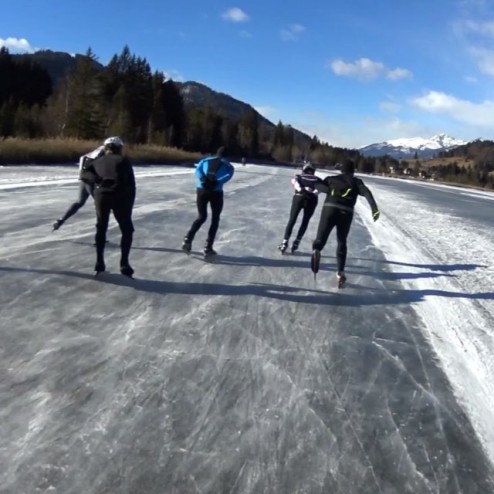 De eerste beelden vanaf het natuurijs #natuurijs #weissensee #wiessenhof