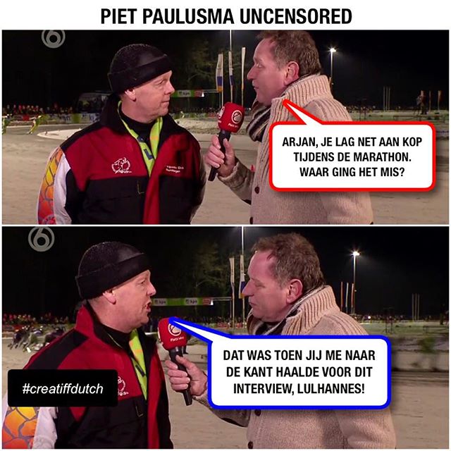 #pietpaulusma #pietpaulusmauncensored #hetweer #hartvannederland #hvn #hartvannederlanduncensored #tvuncensored #memes #grappig #humor #comedy #lol #meme #funnydialogue #memestagram #lmao #flauwehumor #drogehumor #funny #schaatsen #natuurijs #marathon #memefactory #jokeoftheday